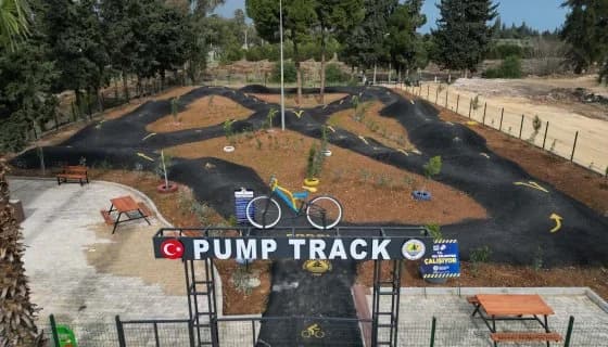 Pump Track Bisiklet Parkuru Projesi
